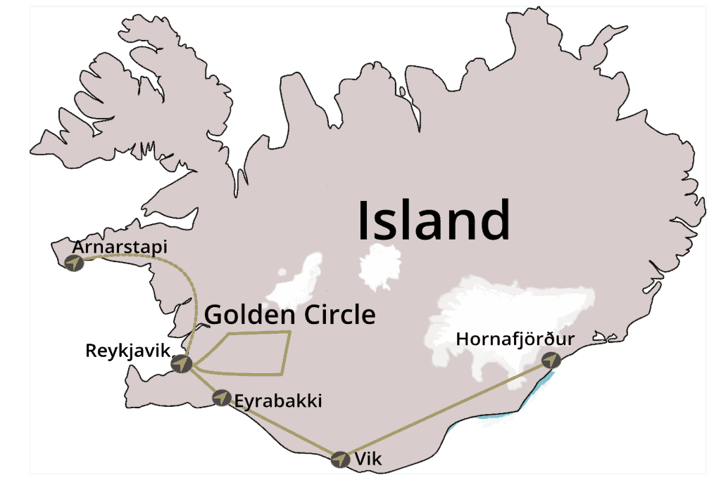 Island Route Süden