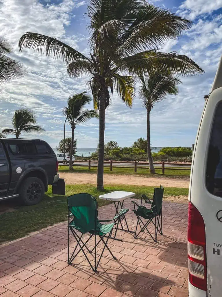 Campsite Coral Bay Australien
