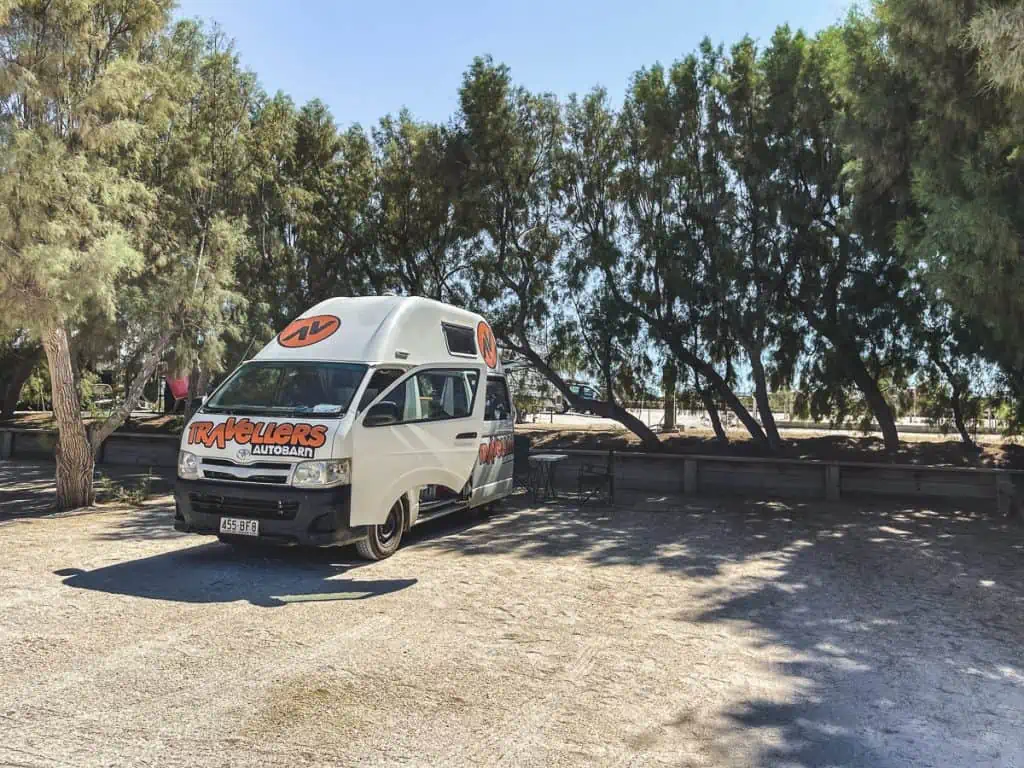 Shark Bay Australien Campsite