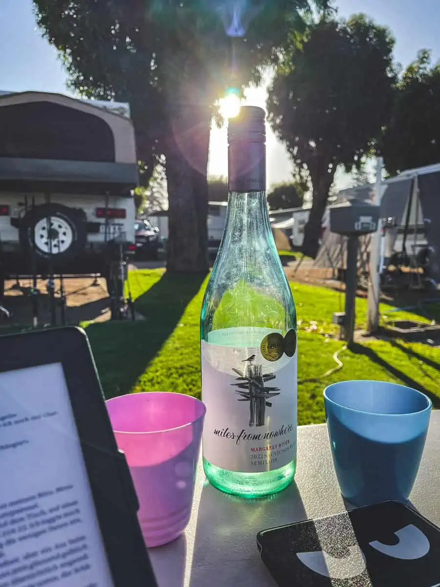 Esperance Australien Campsite