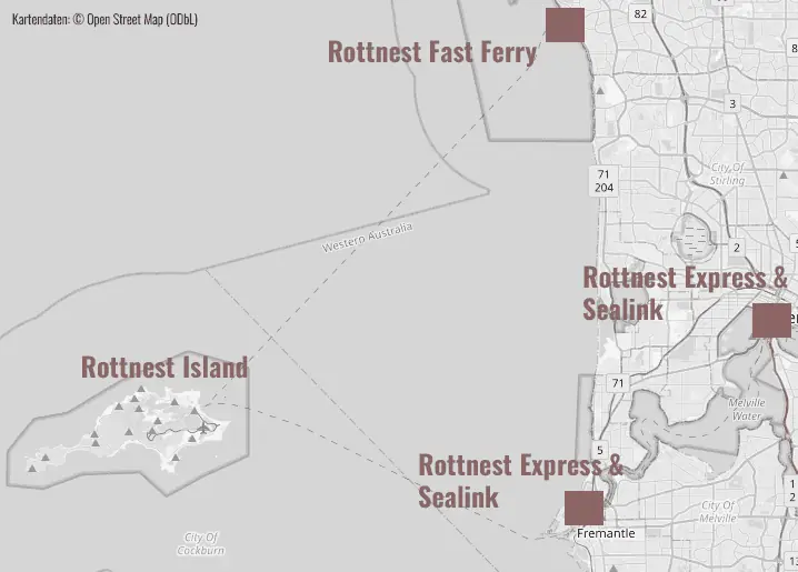 Fährunternehmen Rottnest Island