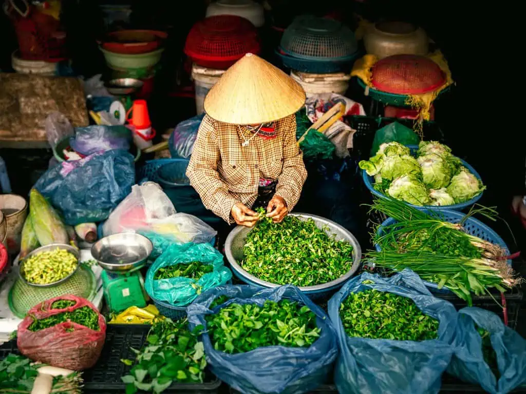 Essen und Trinken in Vietnam