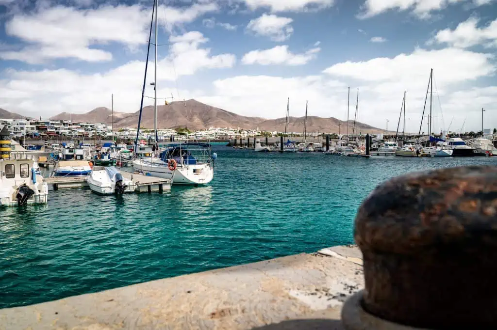 Hafen von Playa Blanco