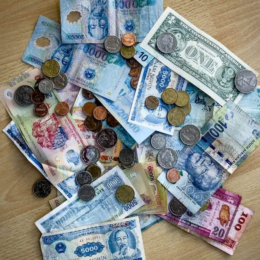 Weltreise finanzieren