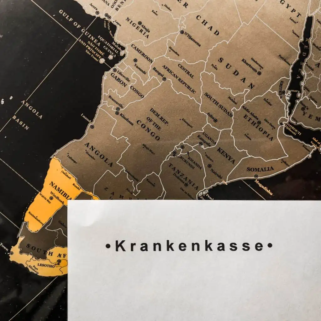 Versicherung auf Weltreise