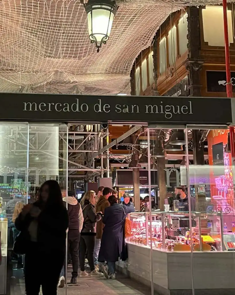 Mercado de San Miguel Madrid