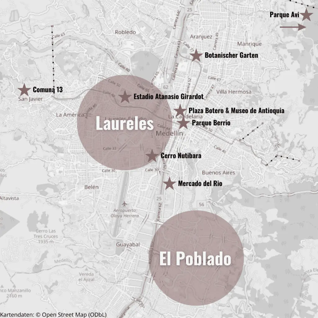 Medellin Kolumbien Sehenswürdigkeiten