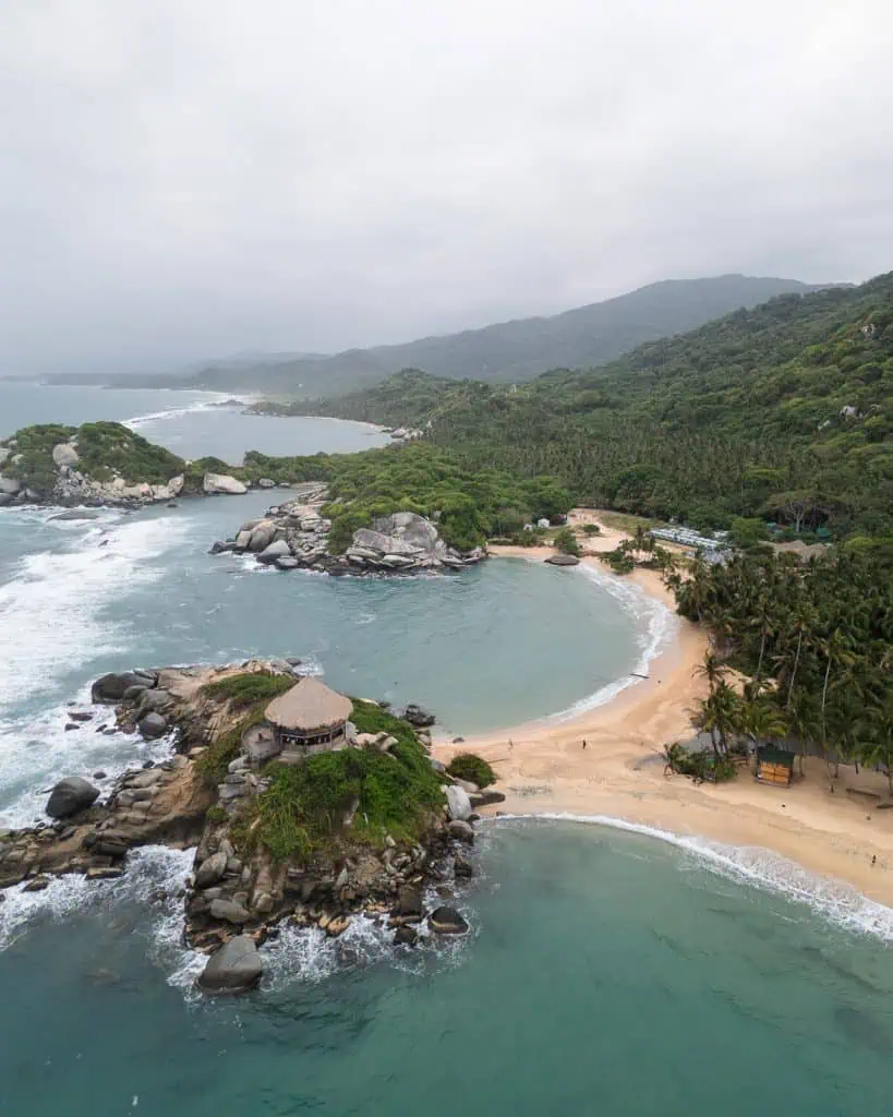 Playa Cabo San Juan Kolumbien Sehenswürdigkeit im Tayrona Nationalpark