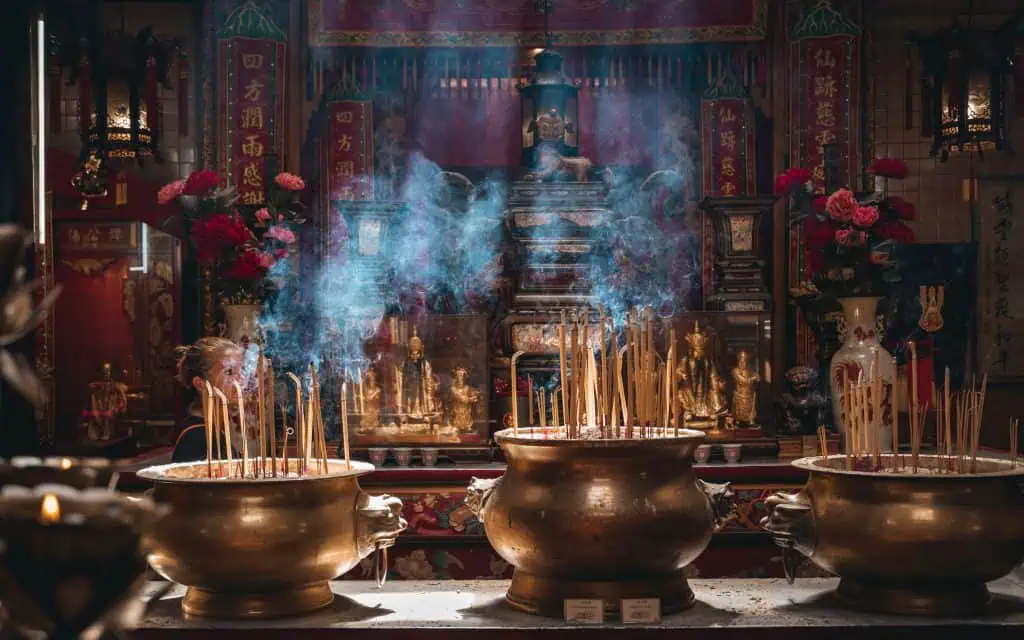 Guan Di Tempel Chinatown Kuala Lumpur