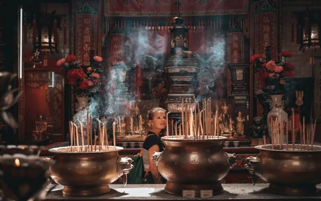 Guan Di Tempel Chinatown Kuala Lumpur
