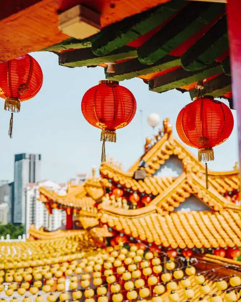 Kuala Lumpur Sehenswürdigkeiten Thean Hou Tempel
