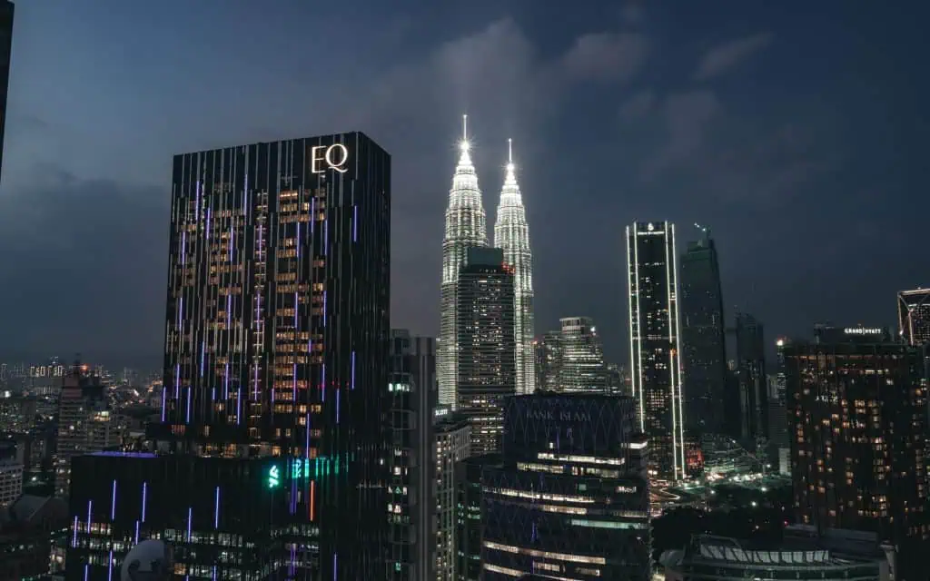 Petronas Towers Heli Lounge Bar Kuala Lumpur