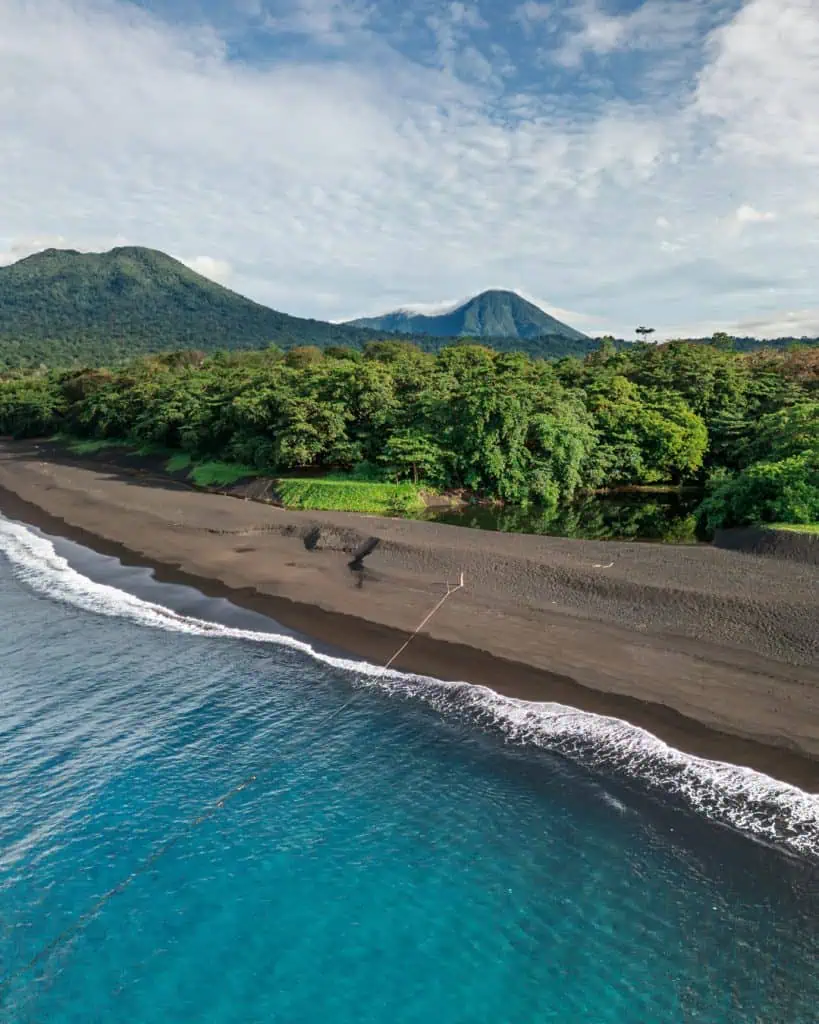 Black Sand Beach Sulawesi