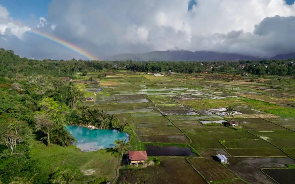 Landschaft in Tomohon Sulawesi