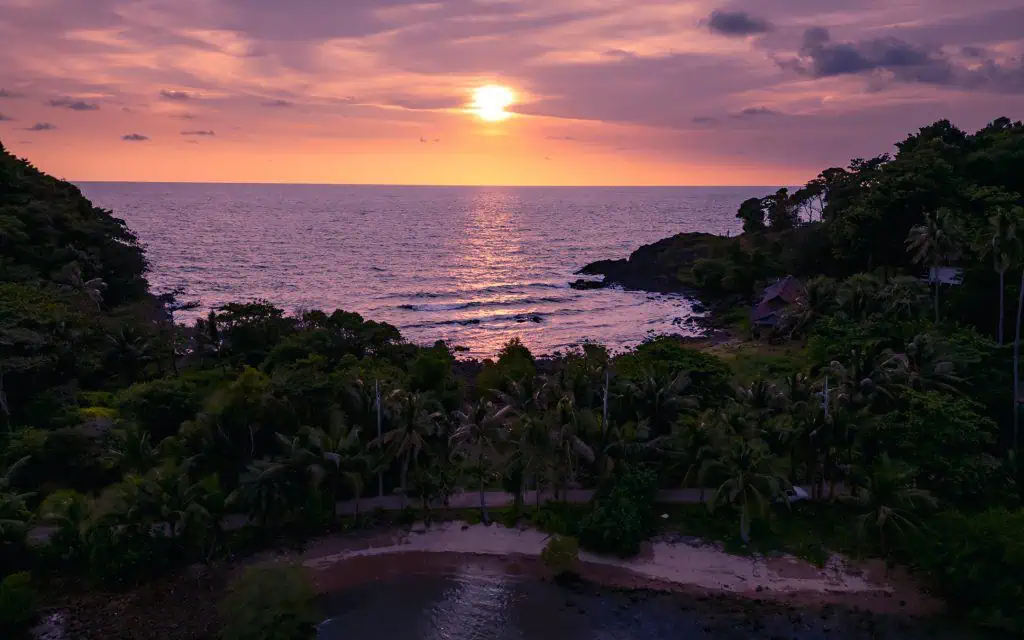 Sonnenuntergang auf Koh Chang Thailand