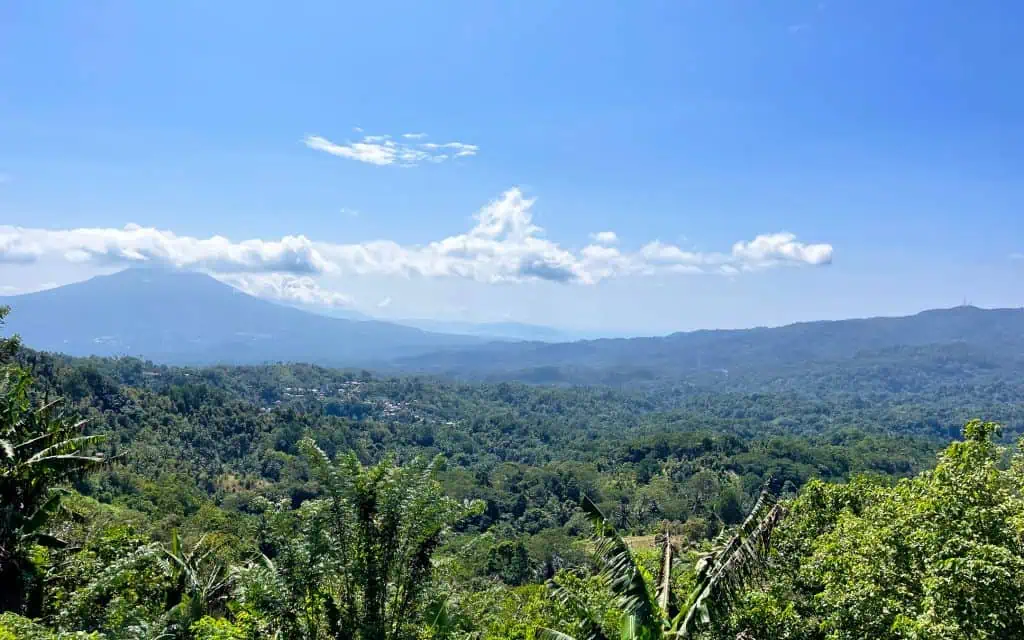 Aussichtspunkt in Tomohon
