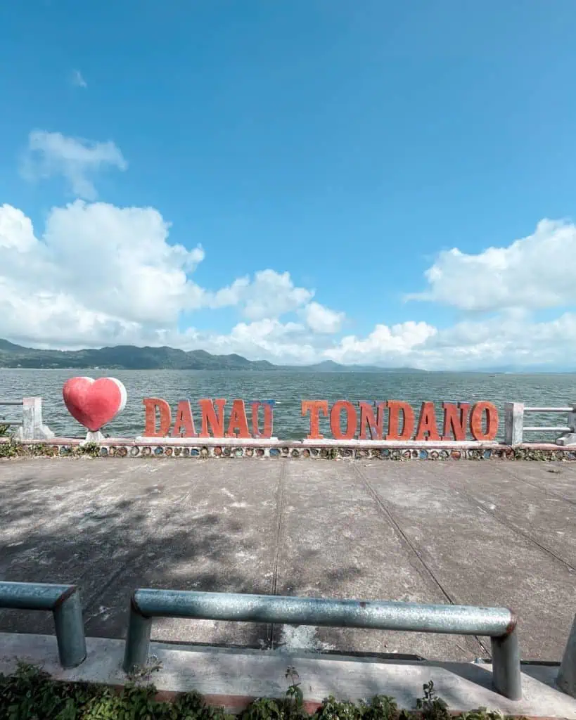 Tonado See bei Tomohon auf Sulawesi