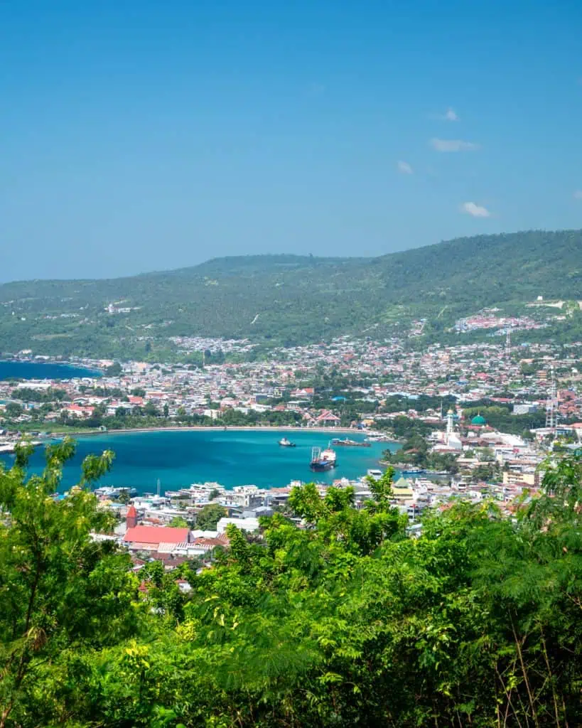 Aussicht auf Luwuk Sulawesi