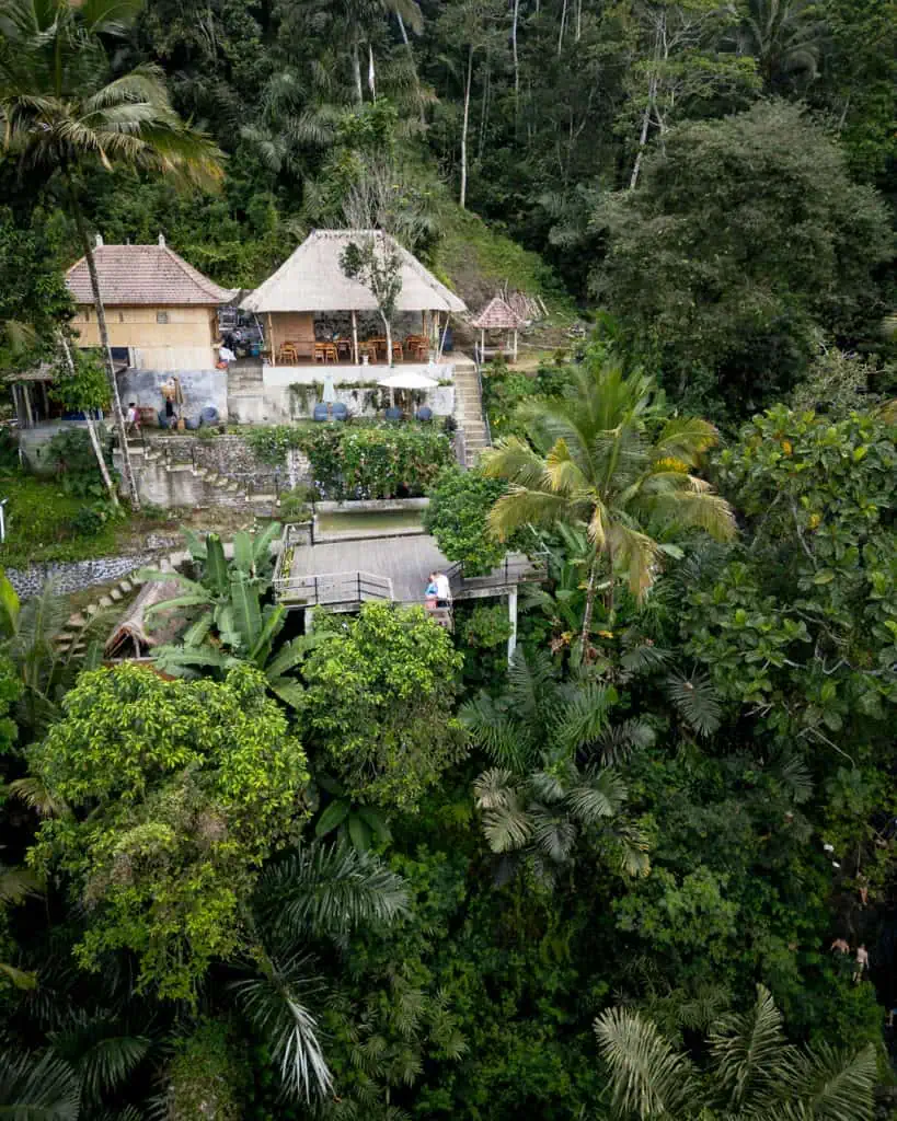 Gembleng Wasserfall Sidemen Bali Indonesien