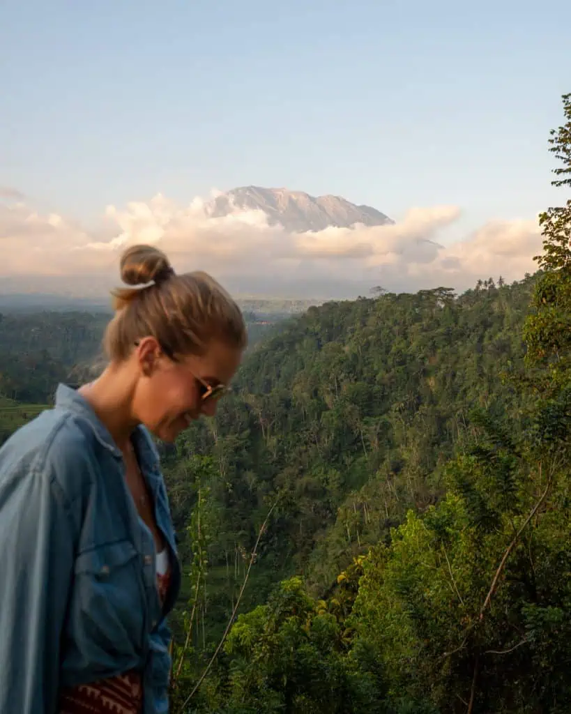 Geheimer Aussichtspunkt in Sidemen Bali