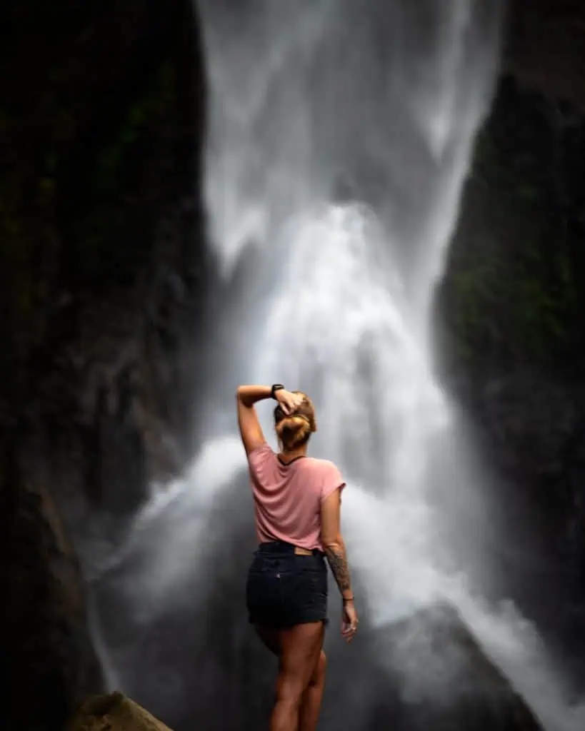 Bali Indonesien Wasserfall im Norden