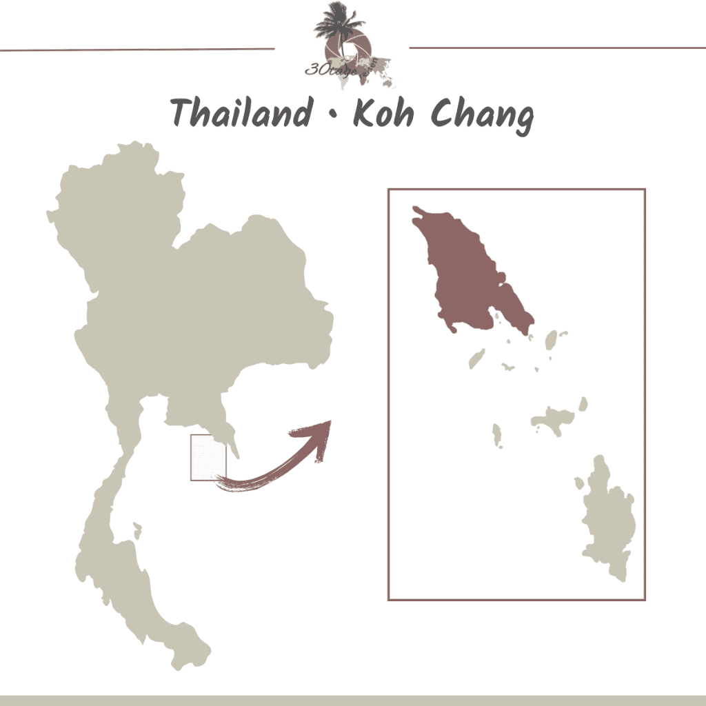 Karte Lage Koh Chang