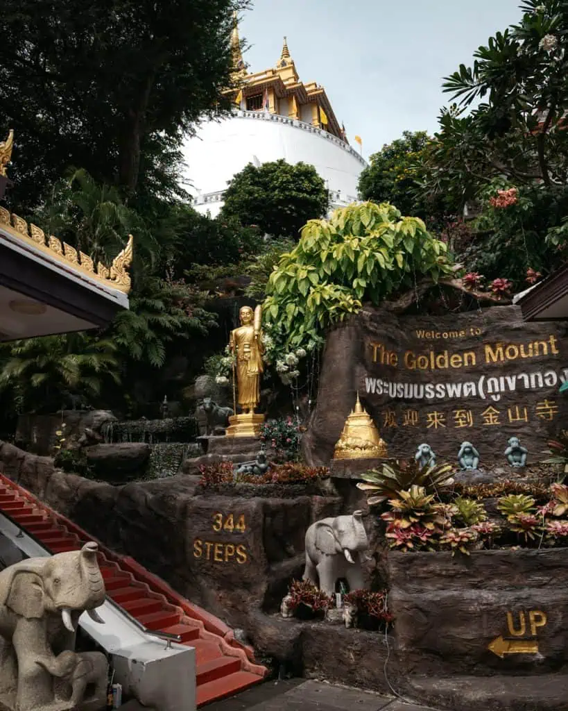 Golden Mount Tempel in Bangkok