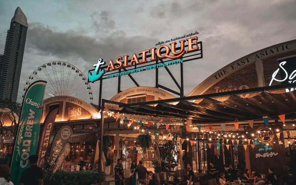 Asiatique The Riverfront in Bangkok Thailand