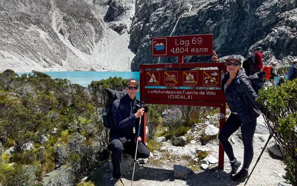 Peru Highlight Wanderung zur Laguna 69 in Huaraz