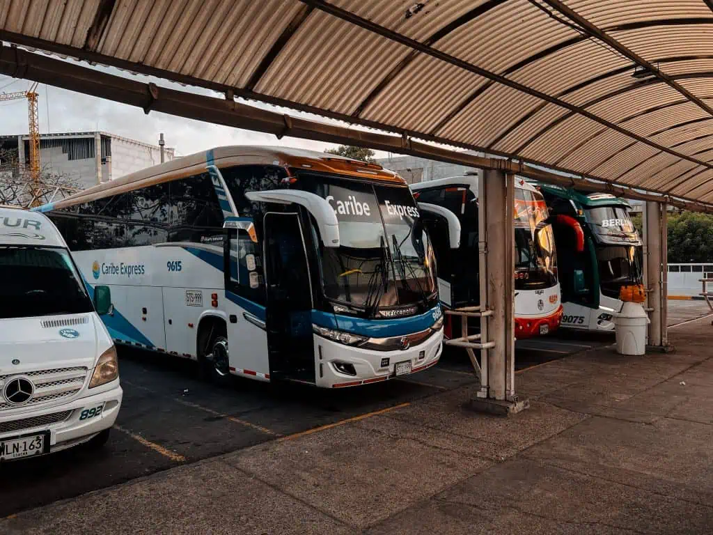 Busbahnhof in Cartagena Reise Apps für Mobilität