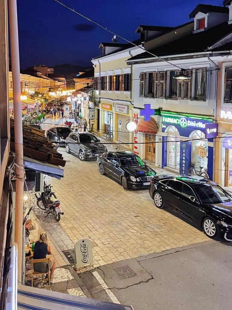 Aussicht des My Hostel in Shkodra – zentrale Albanien Unterkunft mit Gemeinschaftsküche