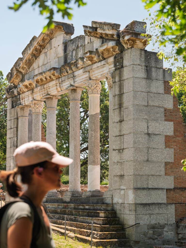 Sehenswürdigkeit in Albanien Ruinenstätte Apollonia