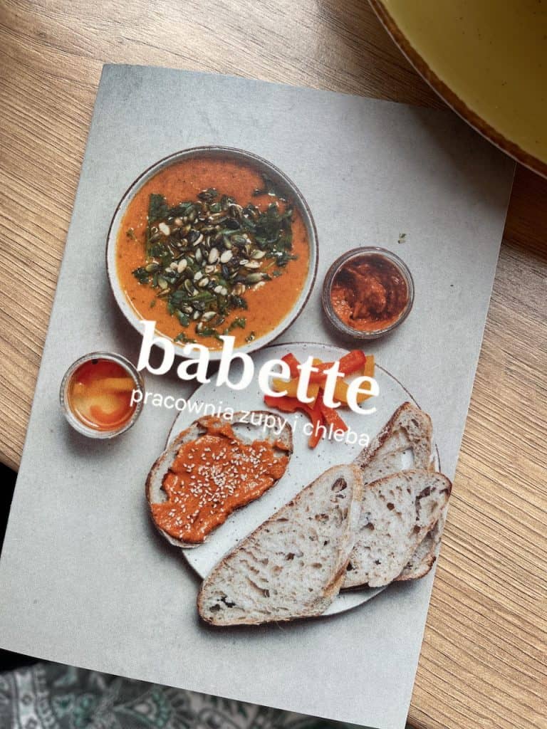 Gemütliches Restaurant Babette in Danzig mit Tagessuppen