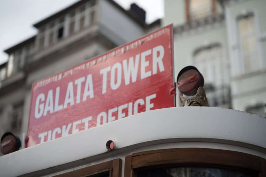 Istanbul Sehenswürdigkeit der Galata Turm