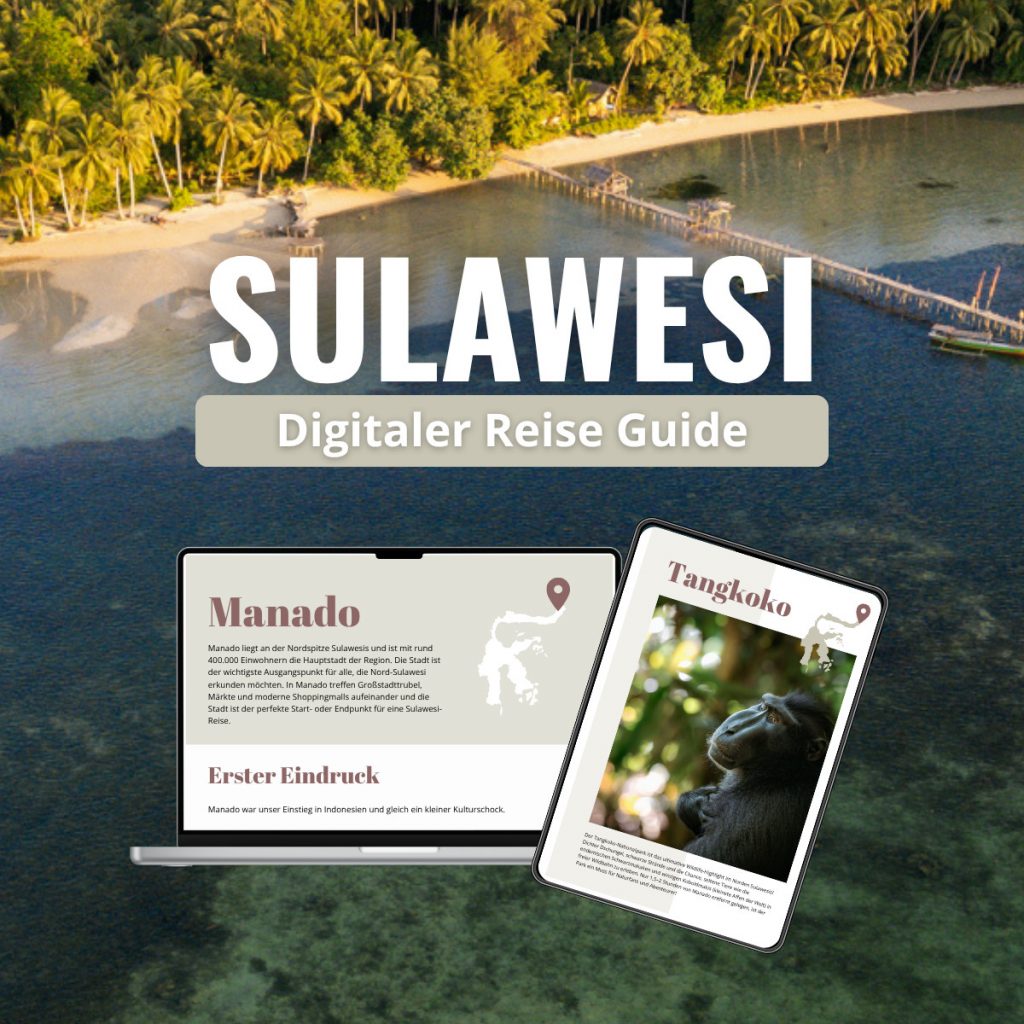 Digitaler Sulawesi Reiseführer für die Reiseplanung