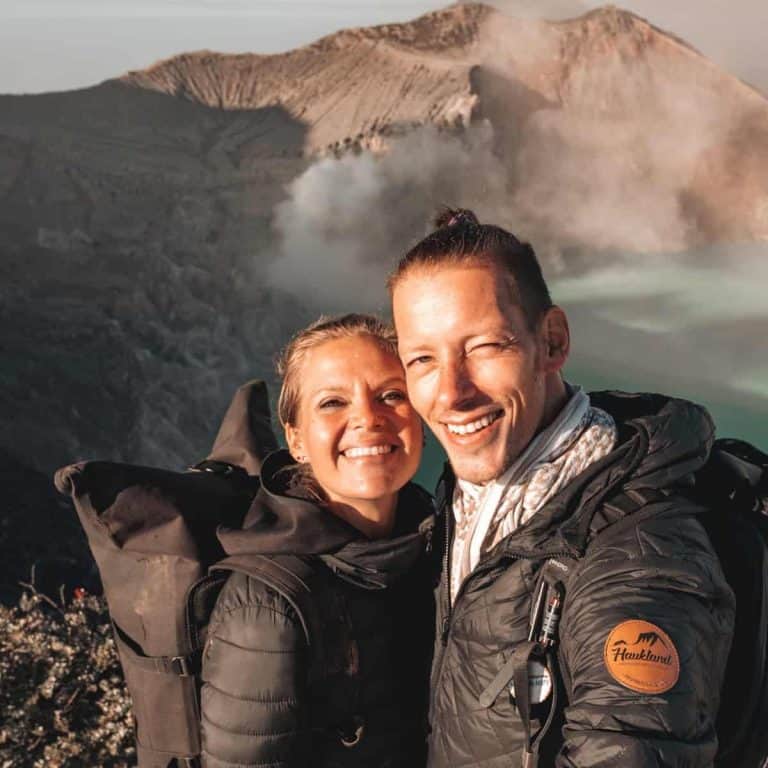 Ijen Vulkan unser Highlight aus Ost Java Indonesien