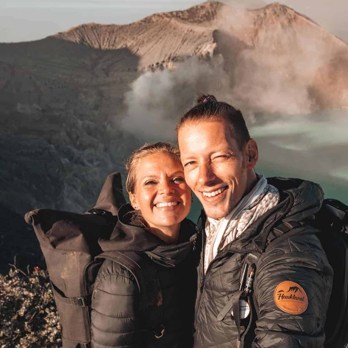 Ijen Vulkan unser Highlight aus Ost Java Indonesien