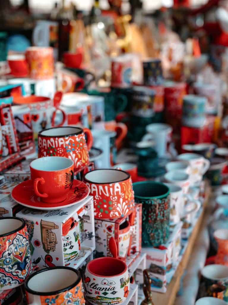 Tirana Sehenswürdigkeit der alte Basar