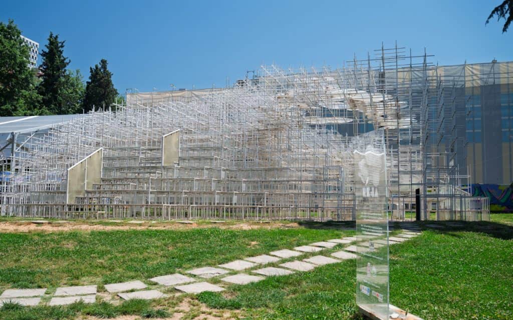 Kunstwerk The Cloud in Tirana