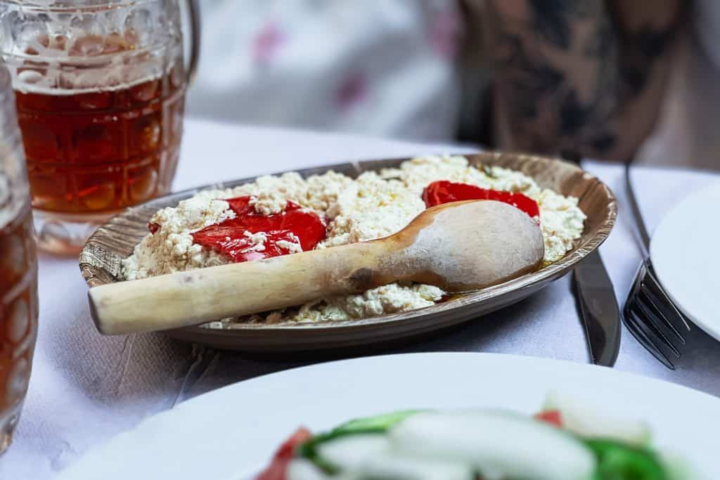 Albanisches Gericht Fergese in Tirana