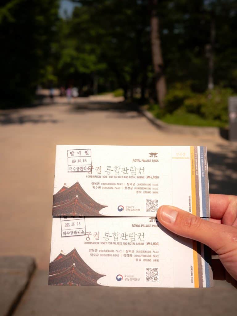 Sparen bei den Seoul Sehenswürdigkeiten mit dem Royal Palace Pass