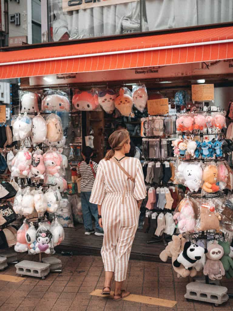 Trendige Indie-Shops im Hongdae-Viertel Seoul