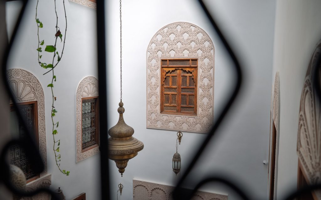 Riad Fes Marokko Innenhof