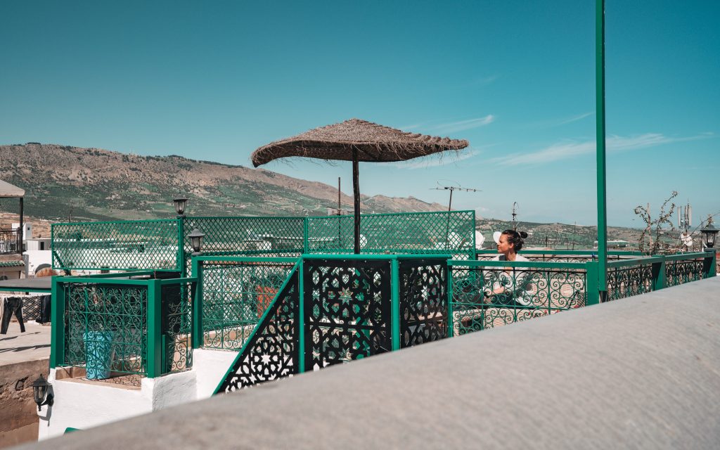 Riad Fes Marokko Dachterrasse