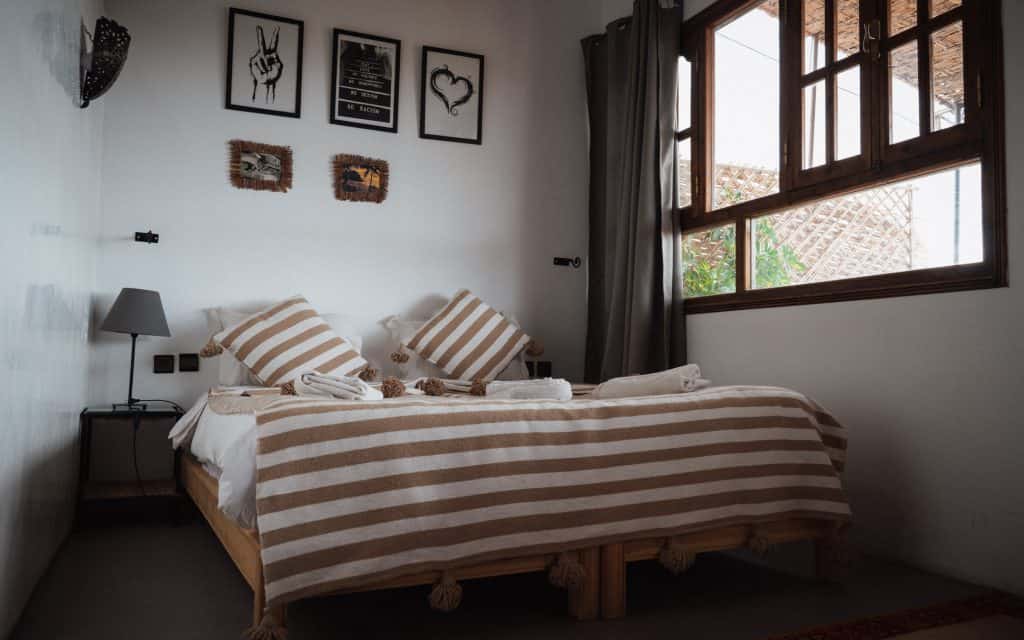 Marokko Unterkunft Ait Ben Haddou Zimmer