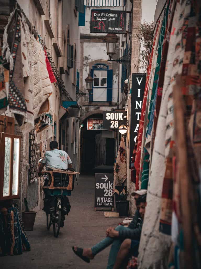 Hafenstadt Essaouira Medina und Souks
